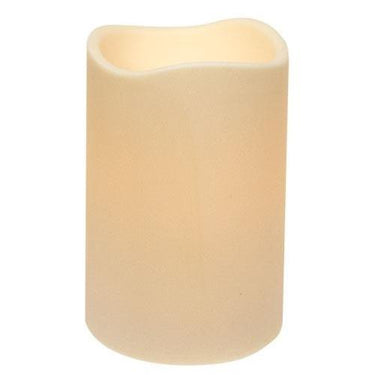 LED Bisque Finish Pillar, 6x12 - The Fox Decor